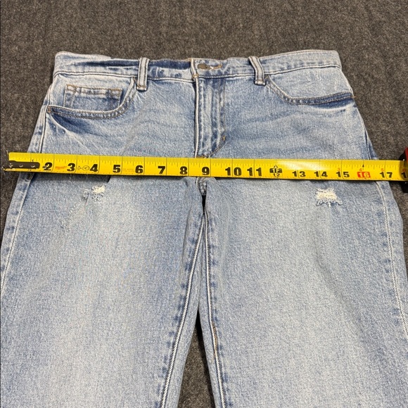 Joe's Jeans Light Blue Straight Leg Women's Jeans - Picture 9 of 10